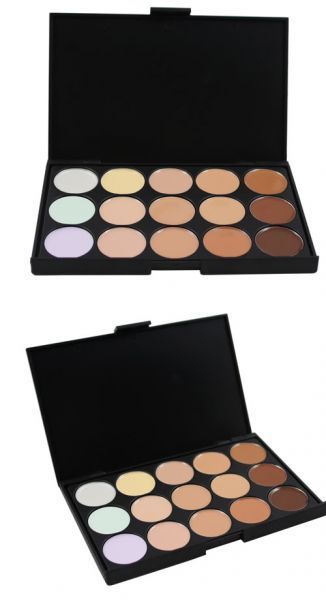 Nova Paleta Profissional Com 15 Cores De Bases E Corretivos!